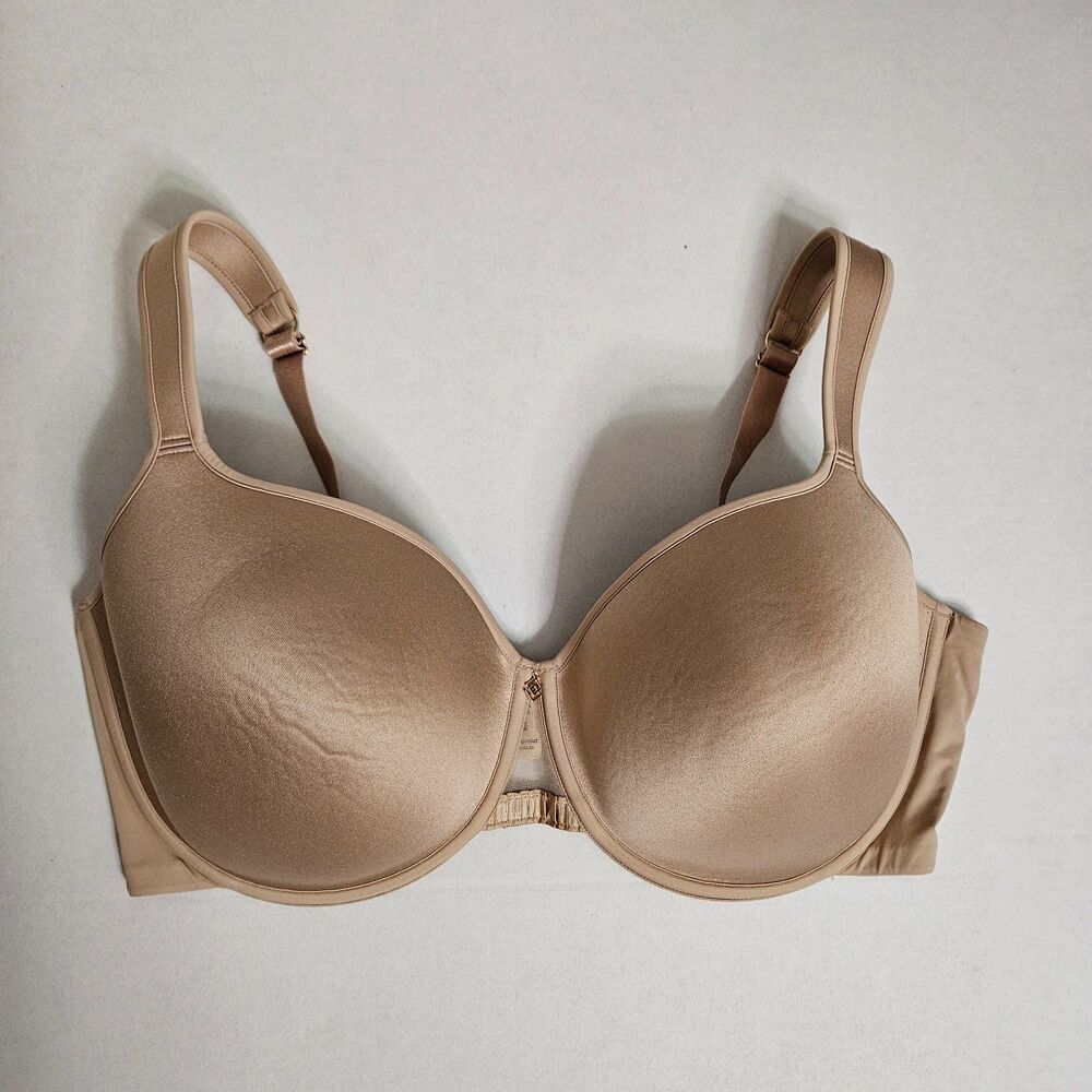 EUC Third Love 38E 24/7 Classic Perfect Coverage Bra Taupe Nude Lightly Padded
